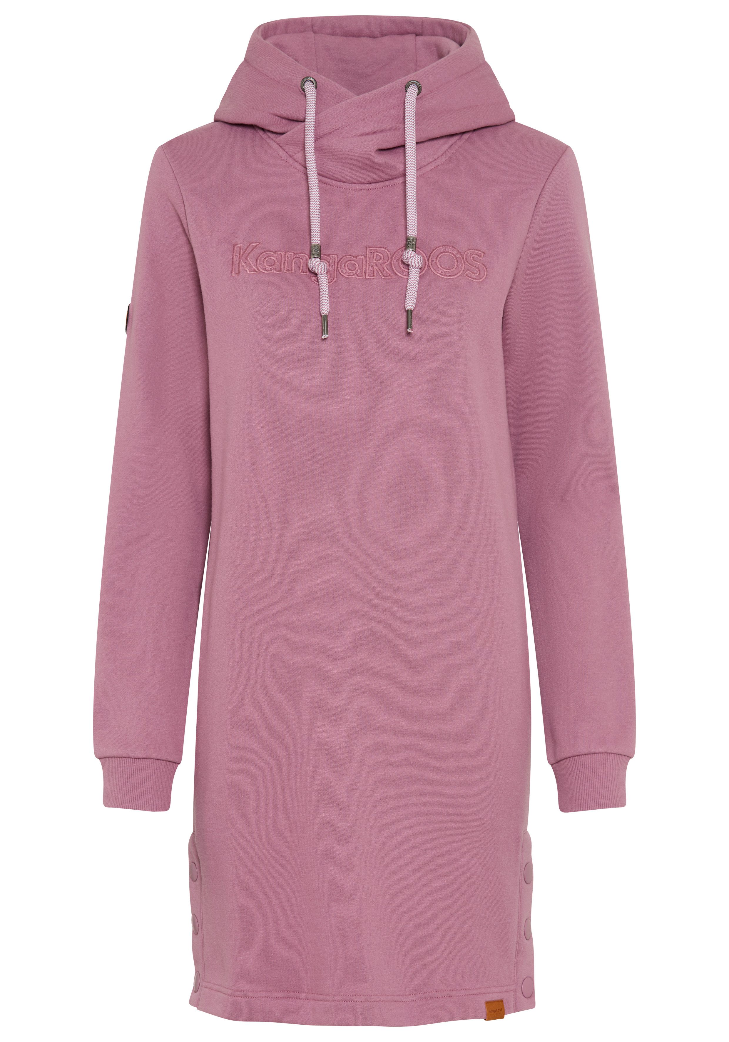 KangaROOS Sweatkleid auch in großen Größen, mit Kapuze, aus Baumwollmischung – Bild 5 von 5