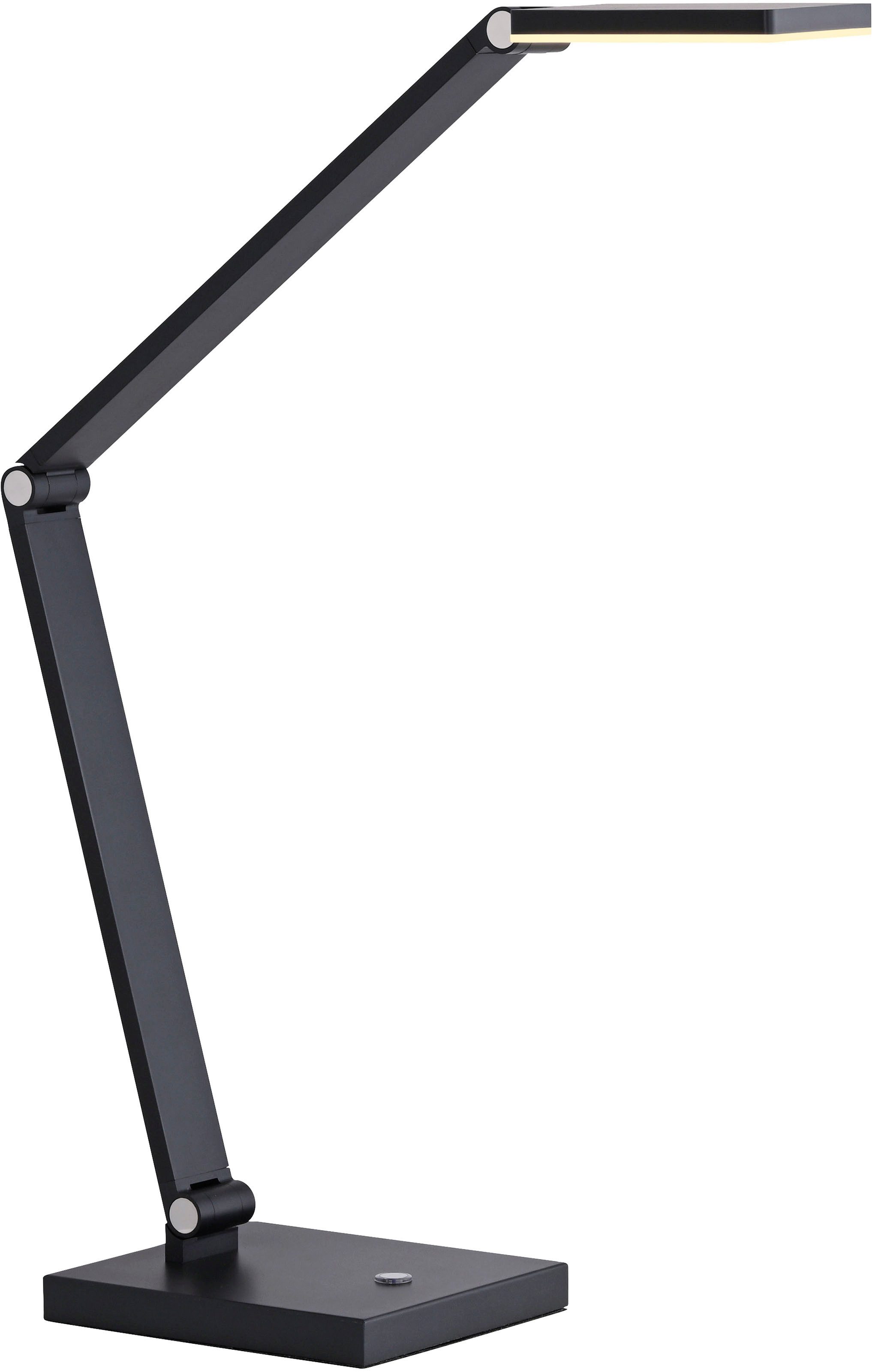 Paul Neuhaus LED Tischleuchte SAMSKY, Farbsteuerung, LED fest integriert, warmweiß - kaltweiß, Touchdimmer, CCT 2700-5000K, Memoryfunktion, Höhenverstellbar