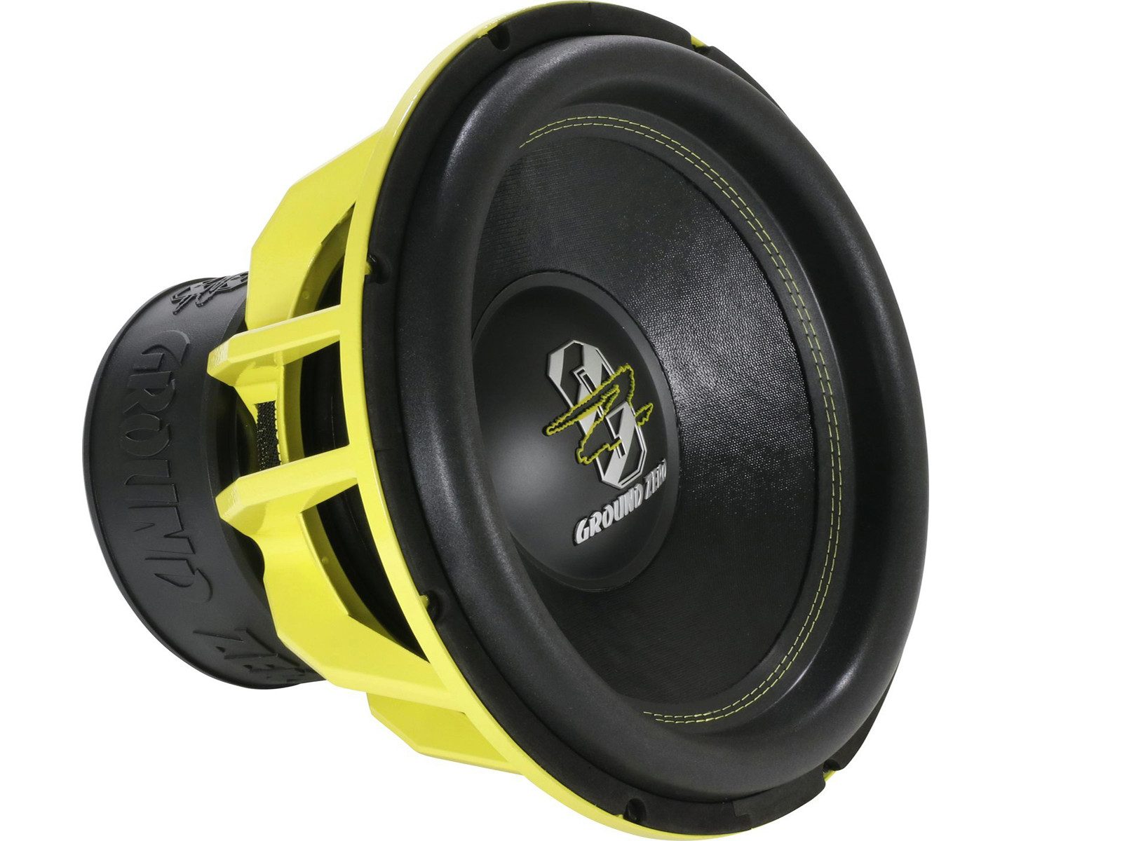 Ground Zero GZHW 38XSPL-D2 38 cm High-Quality SPL Auto-Subwoofer (1500 W, max.: W 38 cm)