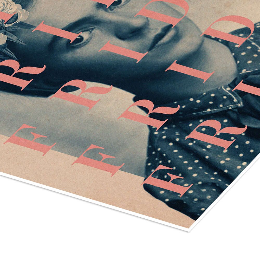 Posterlounge Wandbild Frida Frida, Frank Moth, erhältlich als Poster, Leinwandbild, Wandsticker oder Acrylglasbild