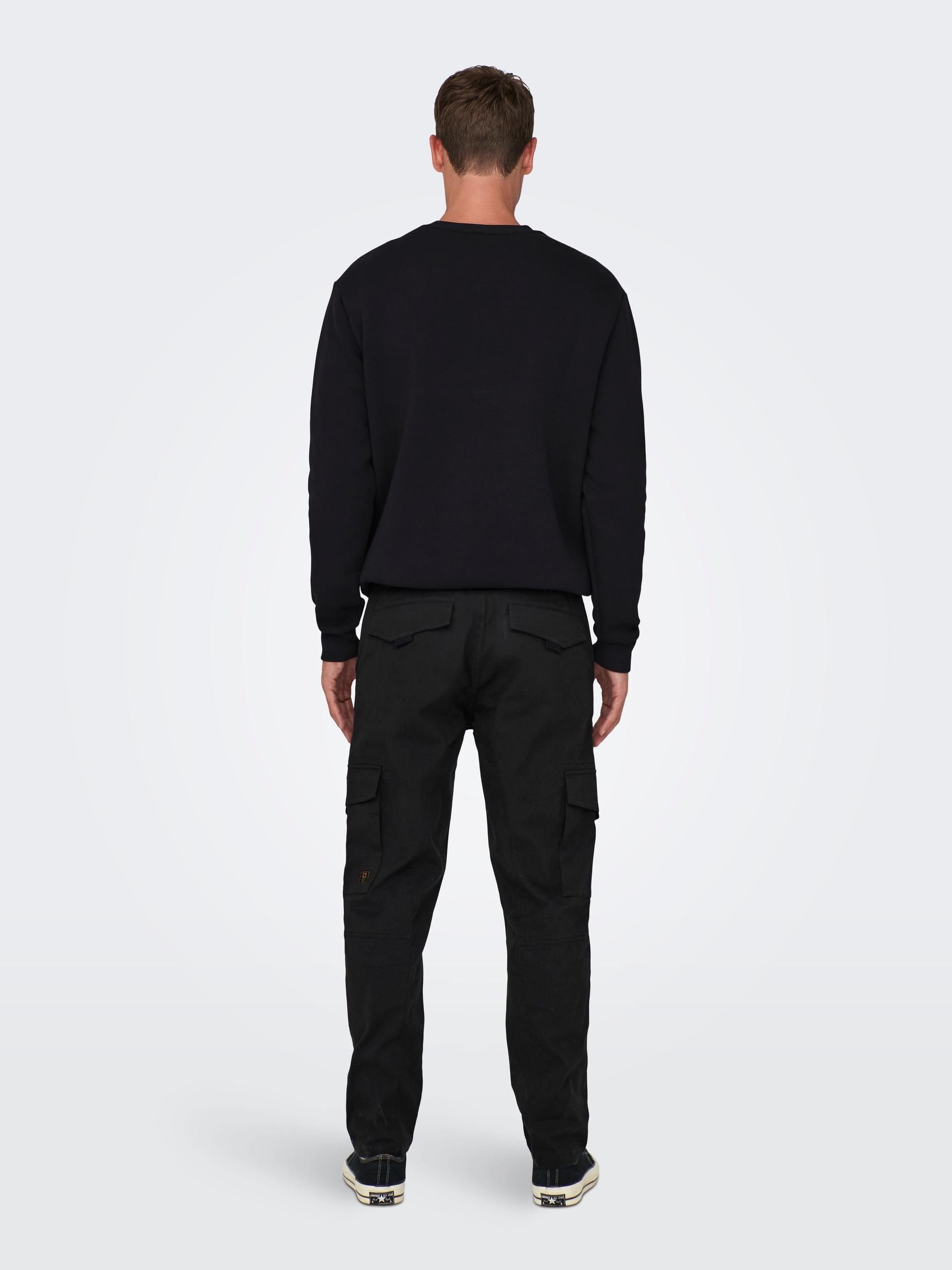 Chinos & SONS black ONLY