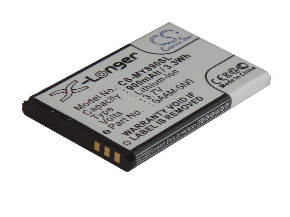 V) Li-Ion Akku Touch One mit mAh OT-860, OT-890D, (3,7 vhbw kompatibel 900 Alcatel OT-890