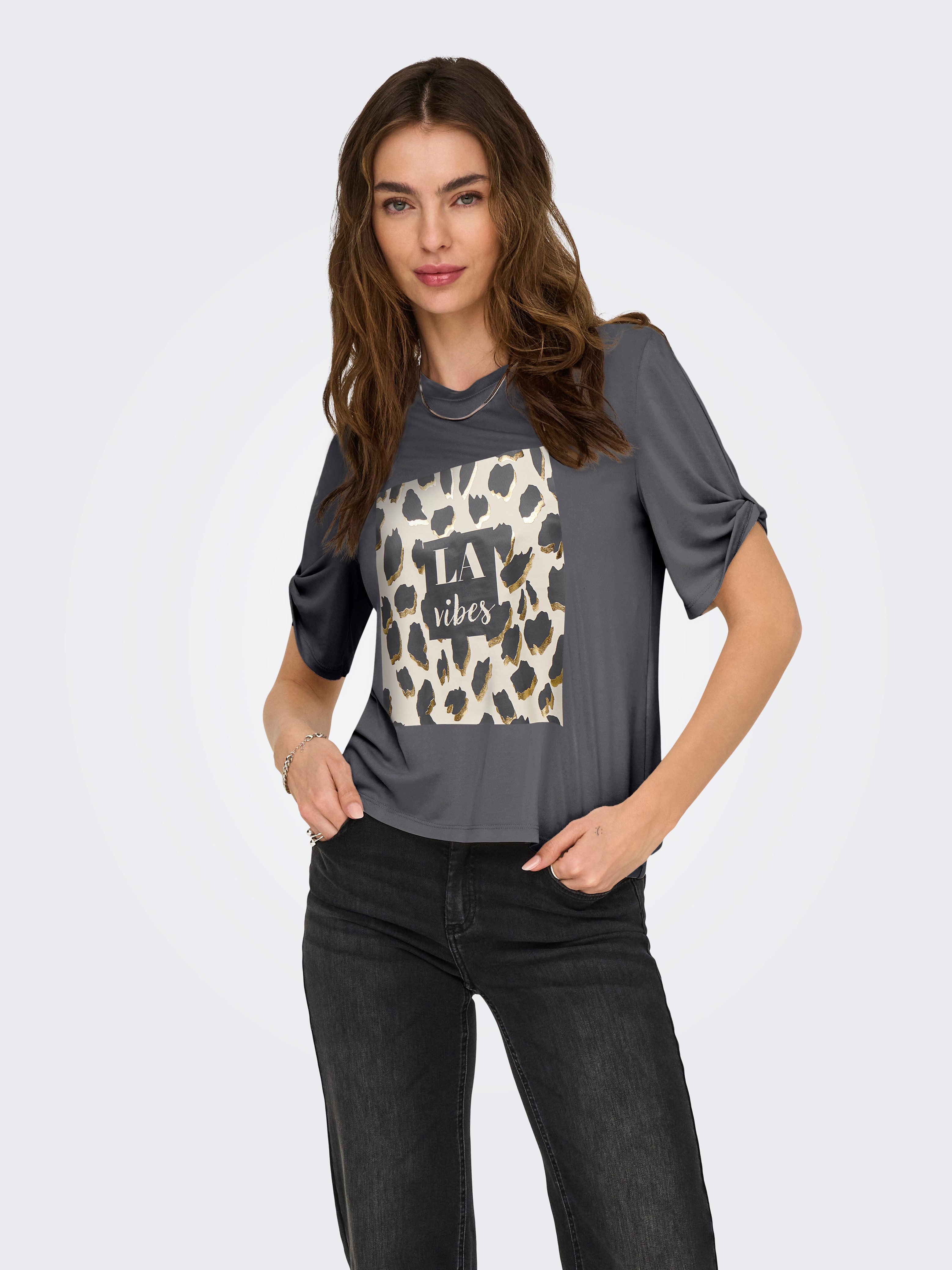 ONLY Kurzarmshirt ONLFREE LIFE S/S CREATE günstig online kaufen