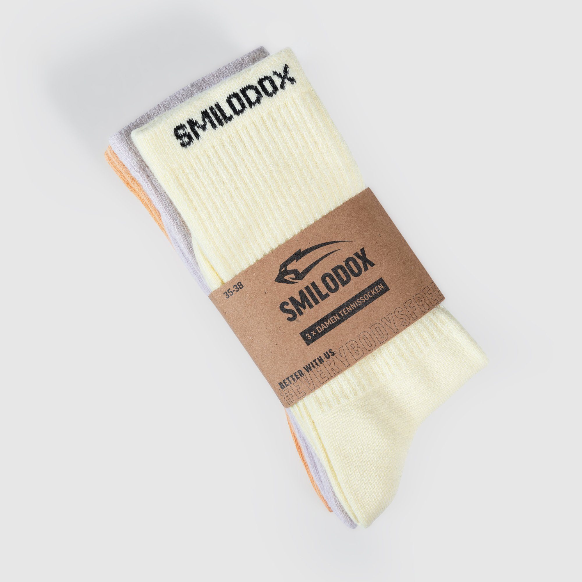 Smilodox Tennissocken Women Tennissocken 3er Pack V1 Multicolor