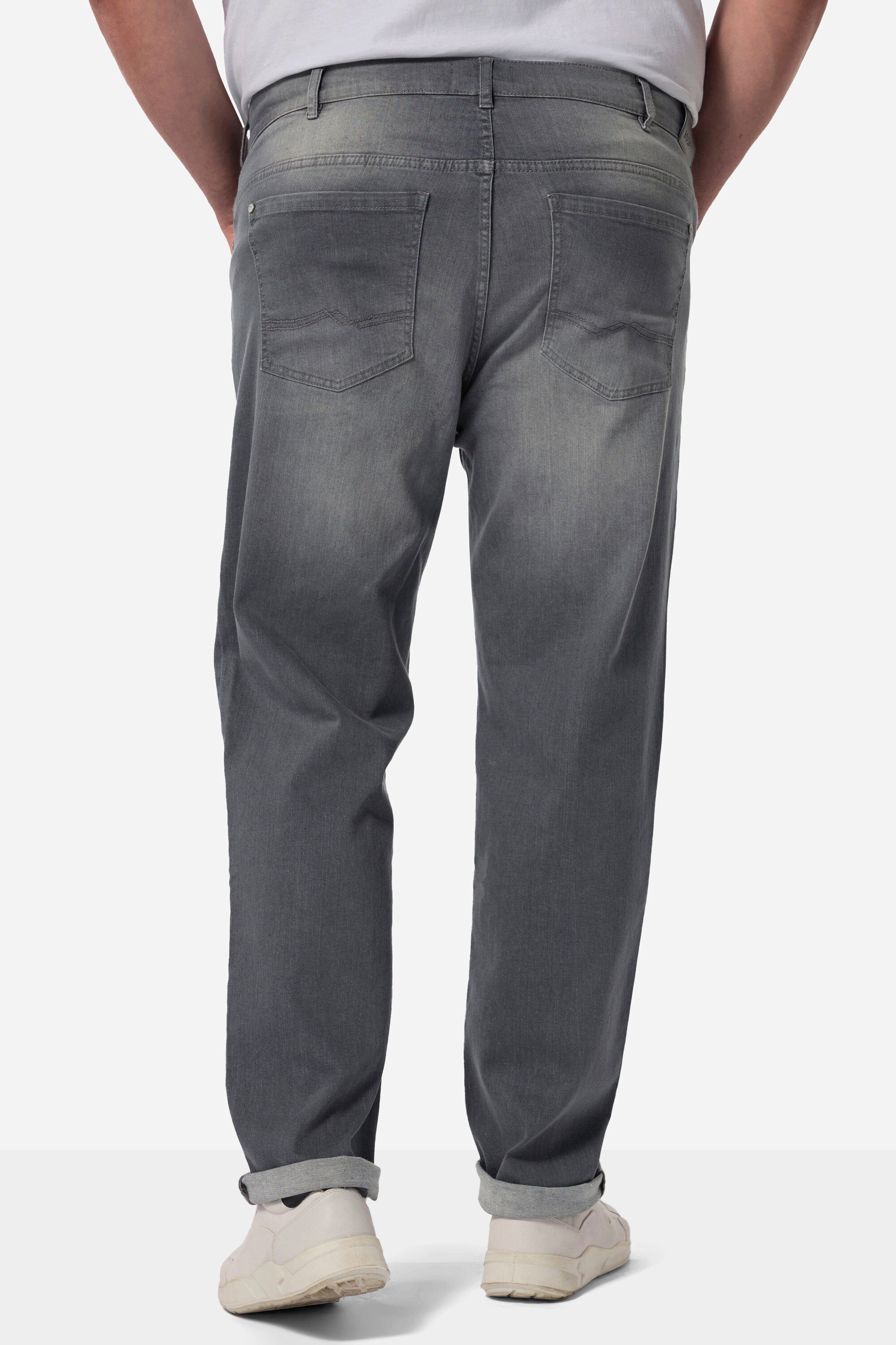 Men Plus 5-Pocket-Jeans Jeans Bauchfit Straight Fit