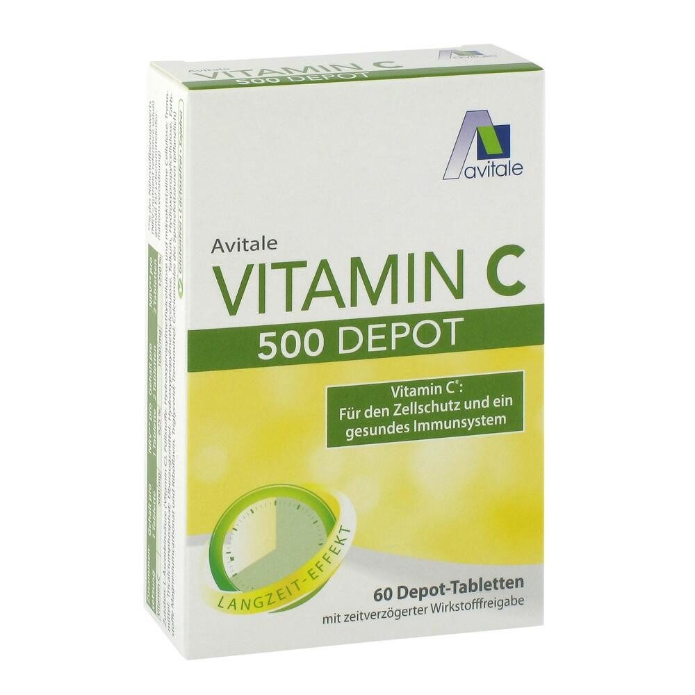 Avitale GmbH VITAMIN C 500 mg Depot Tabletten Tabletten, 60 St.