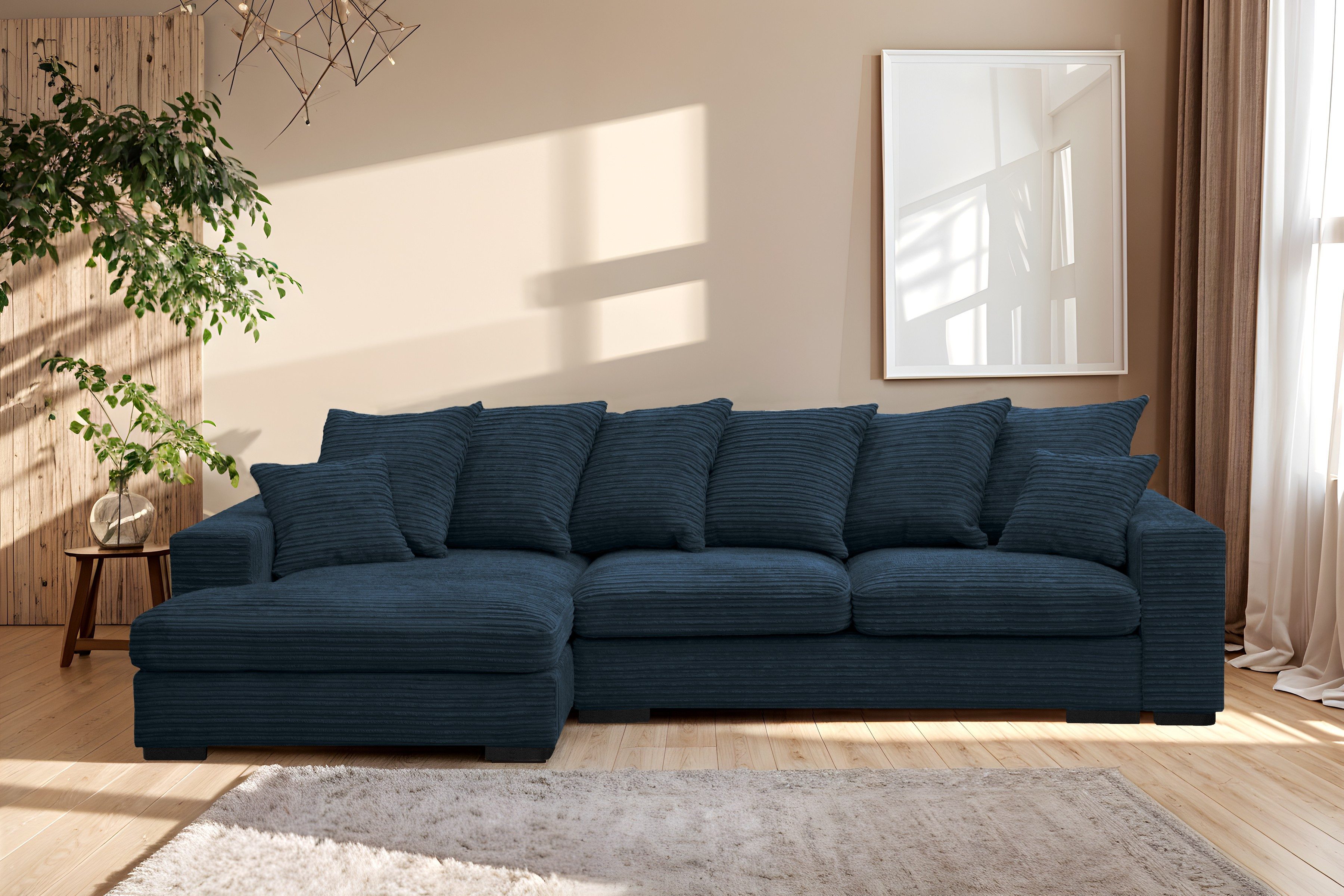Kaiser Möbel Ecksofa Sofa L-form, Couch günstig online kaufen