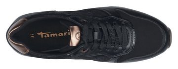 Tamaris Sneaker mit gepolstertem Schaftrand, Freizeitschuh, Halbschuh, Schnürschuh