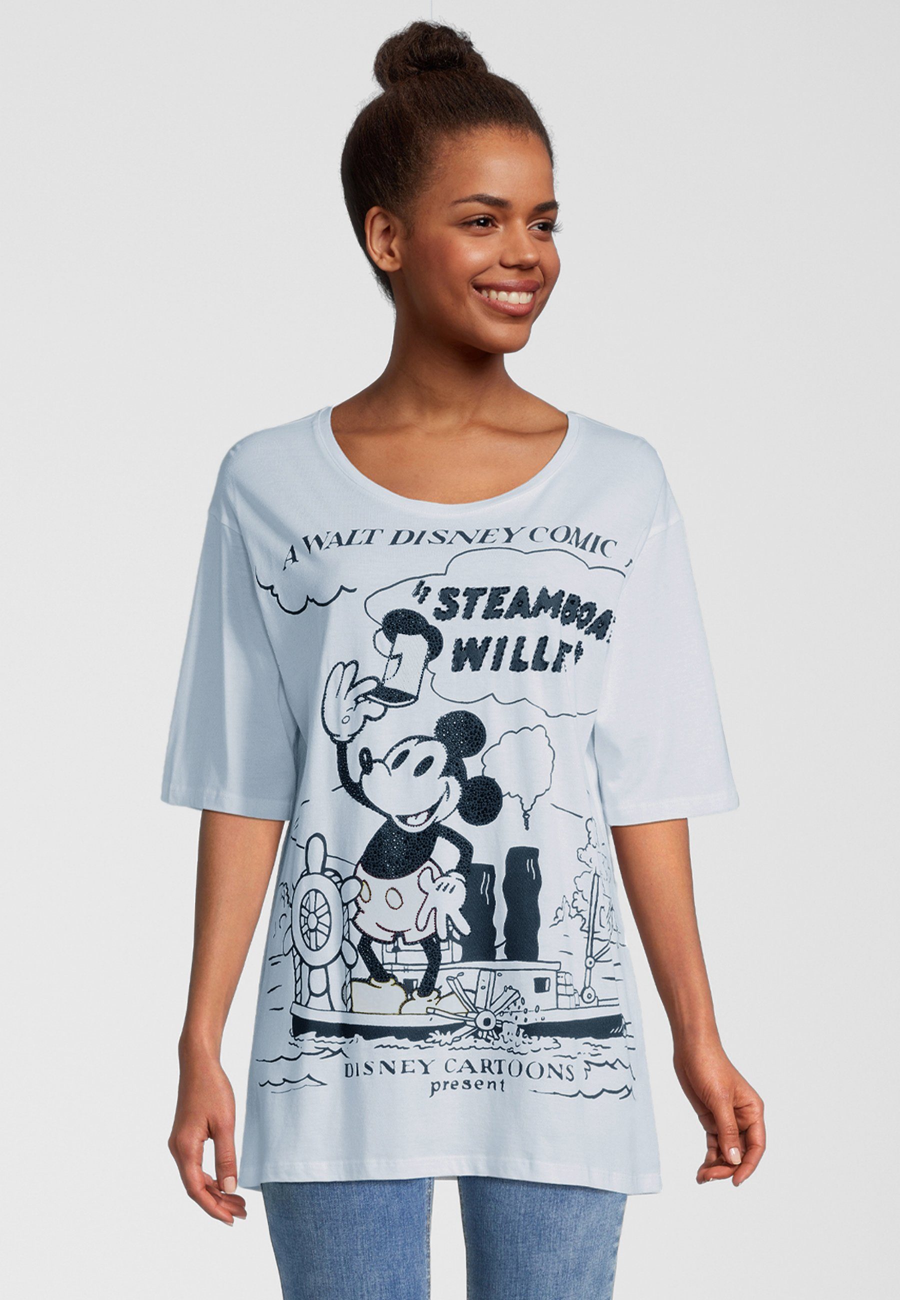 Willie Hollywood Design Steamboat goes Princess Longshirt modernem mit