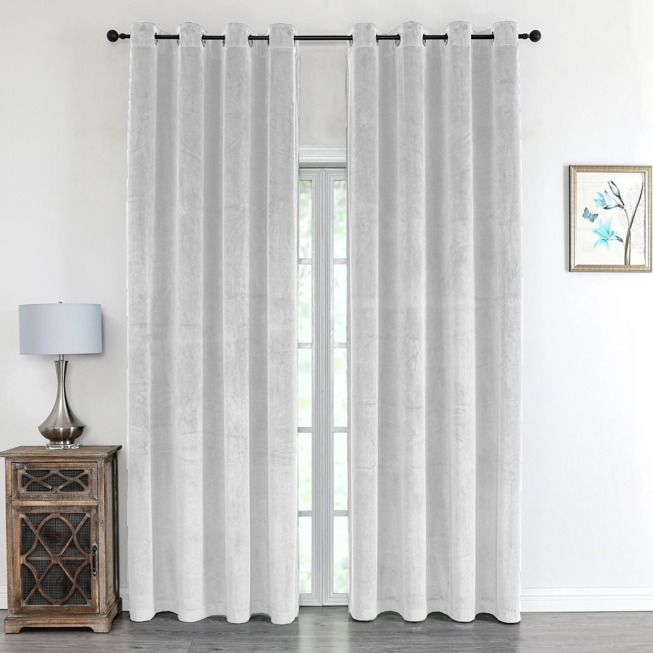 texpot Vorhang Samtvorhang 140 x 245 cm mit Öse wasserabweisend (1 St), Öse günstig online kaufen