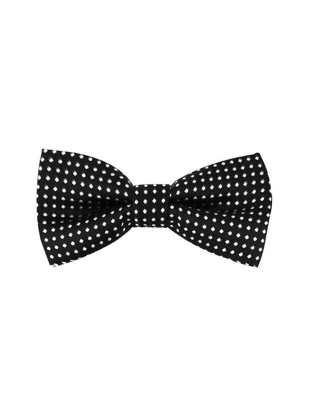 axy Fliege Kinder Jungen Fliege gebunden 10 x 5 cm bereits gebunden, verstellbar, mit Punkten