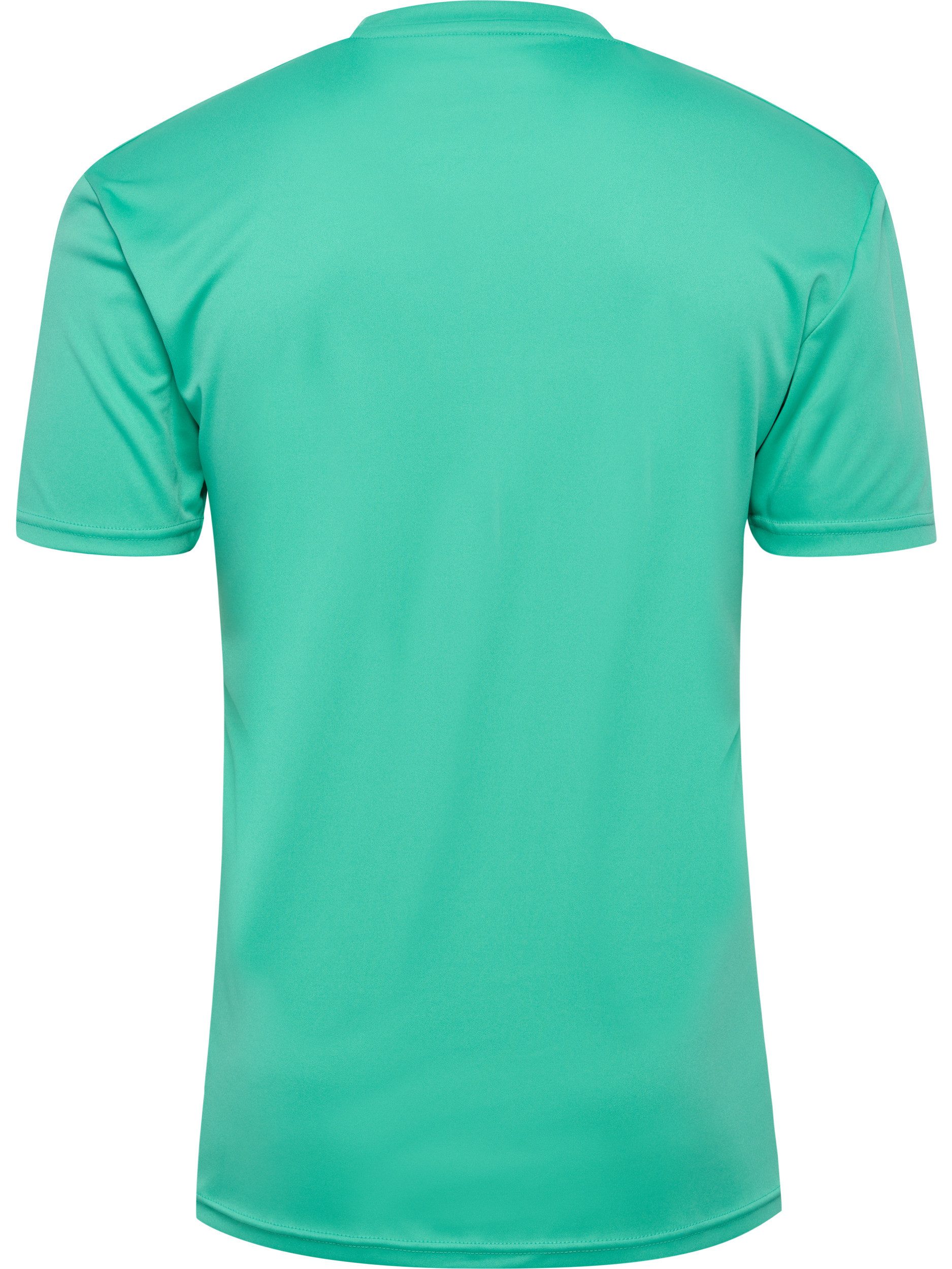 hummel Trainingsshirt hmlLOGO JERSEY S/S mit Rundhalsausschnitt, Kurzarm-Design, schnell trocknend