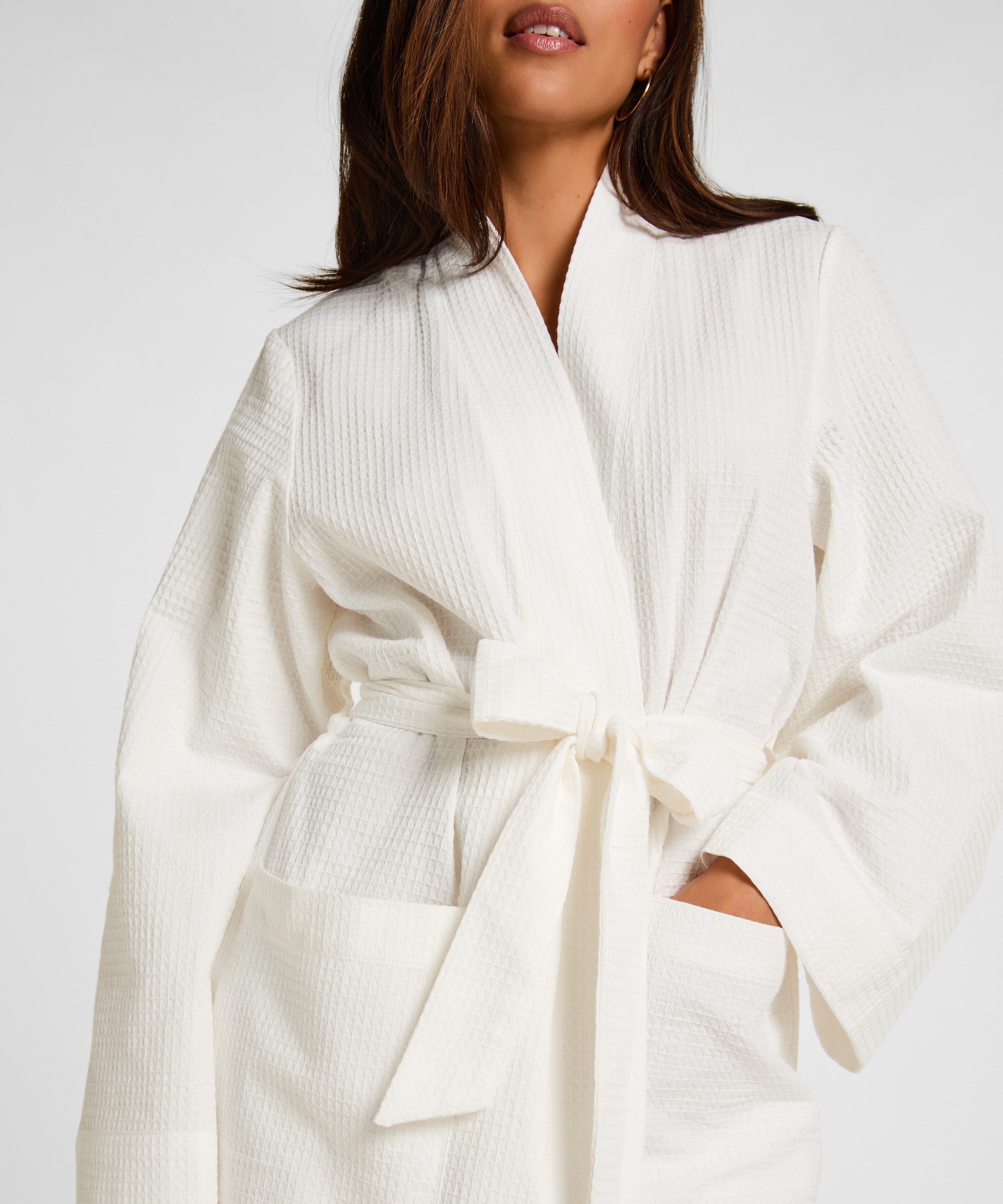 Hunkemöller Bademantel Waffle Bathrobe