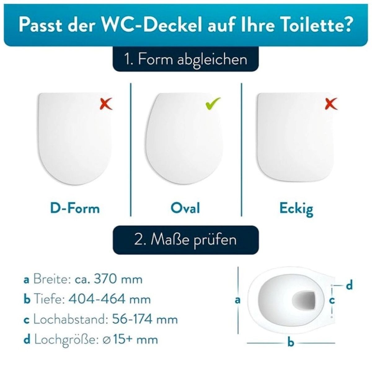 eVendix WC-Sitz Duroplast WC-Sitz (1-St), unisex günstig online kaufen