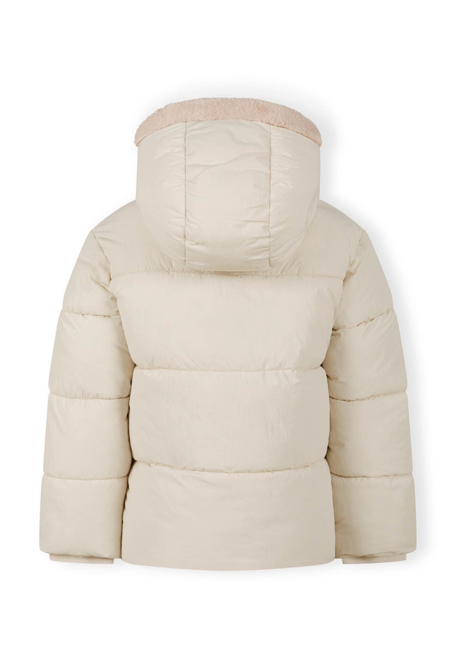 MINOTI Winterjacke Winterjacke mit Fleecefutter, Kapuze mit Fellbesatz (9m- günstig online kaufen