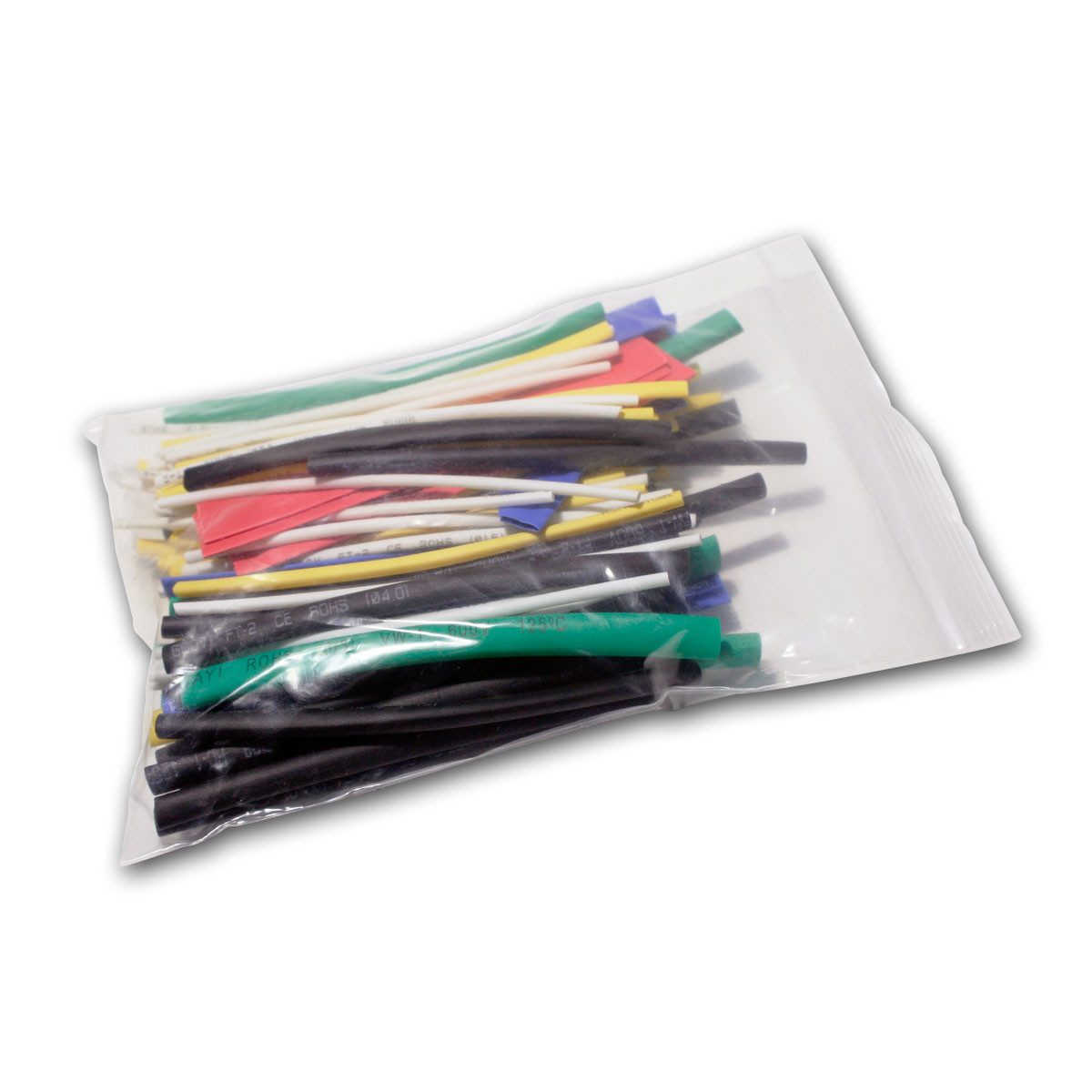 ChiliTec Schrumpfschlauch Schrumpfschlauch-Sortiment, 100-teilig, bunt