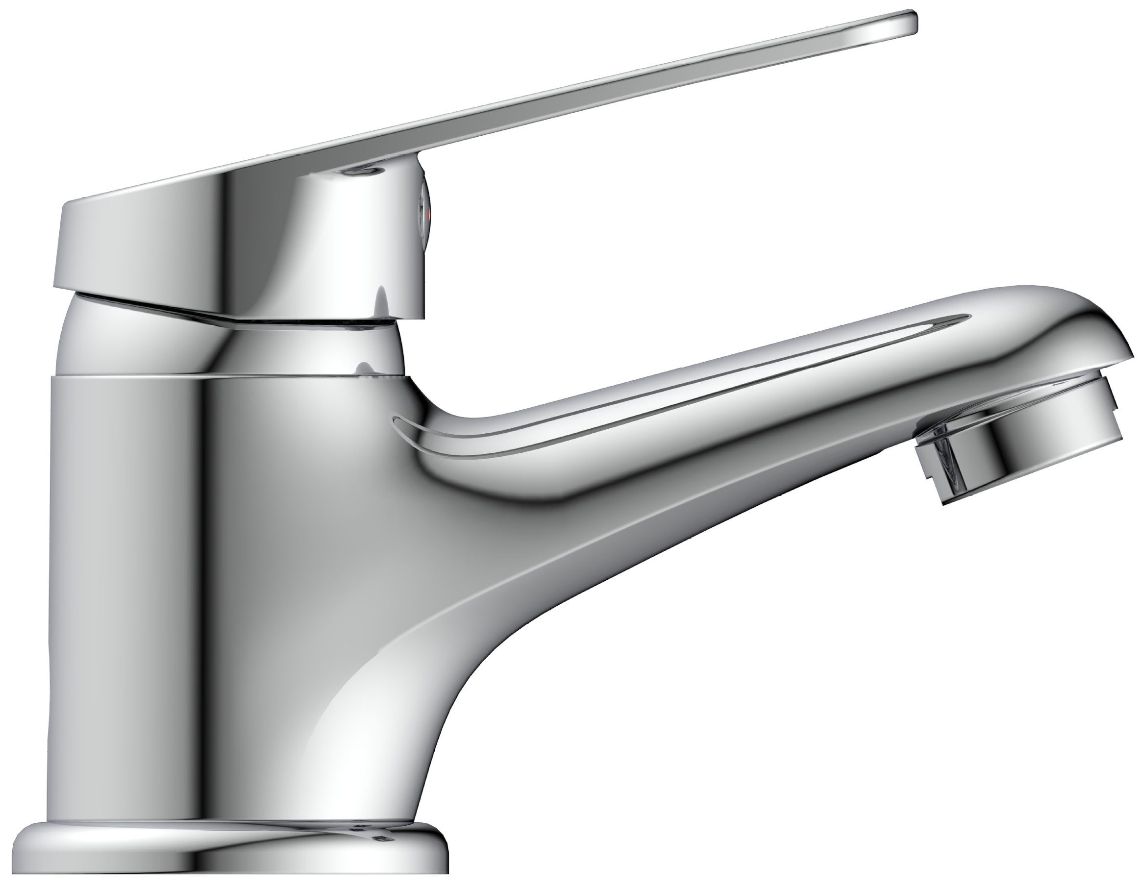 welltime Waschtischarmatur BARI Der Platzsparklassiker in frischem Design