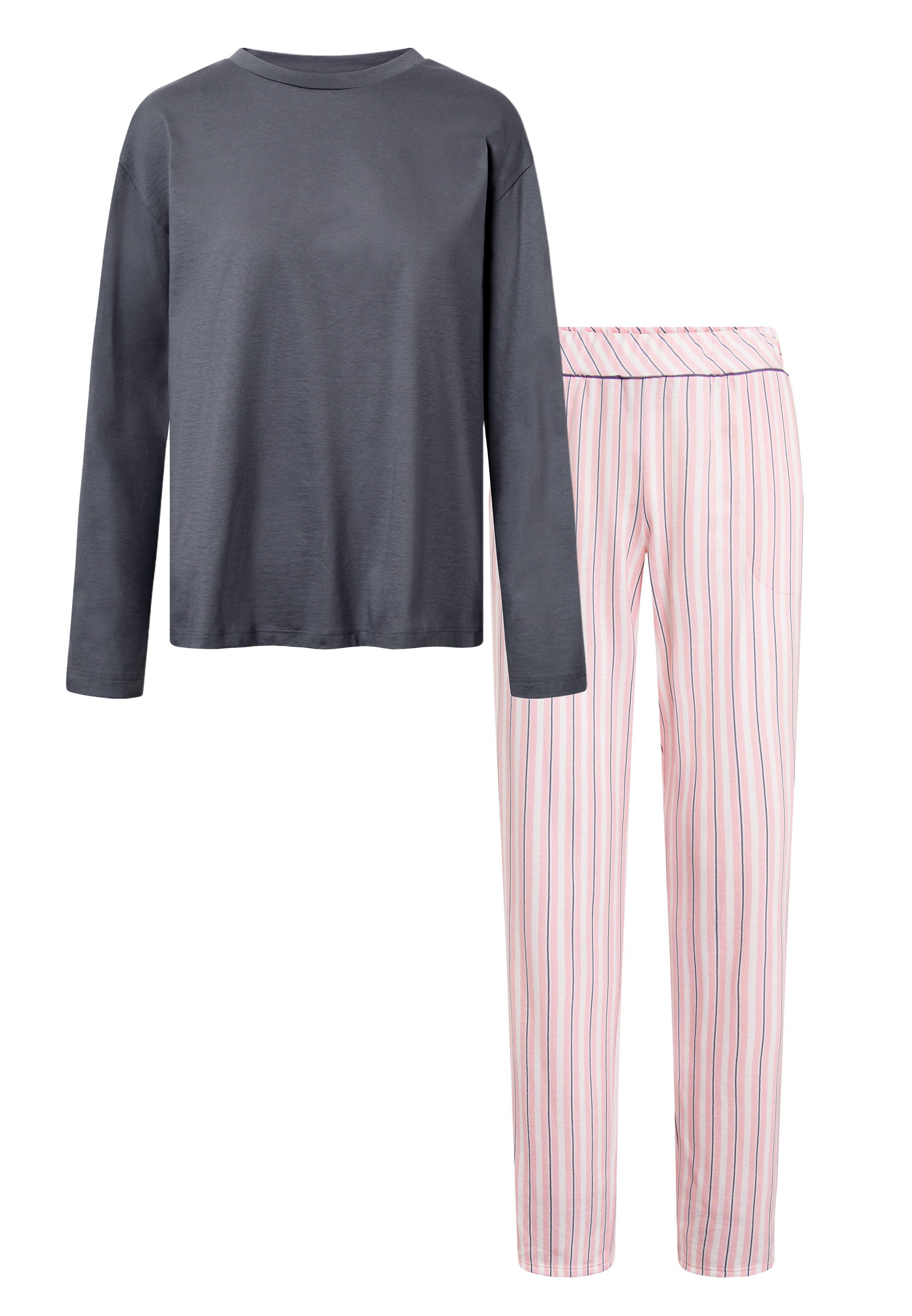 Rösch Pyjama Sleep & Relax (Set, 2 tlg) Schlafanzug - Baumwolle - Atmungsak günstig online kaufen