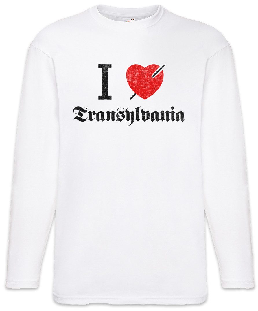 Langarmshirt I Love Transylvania Langarm T-Shirt Mayhem Oystein Aarseth Black Metal