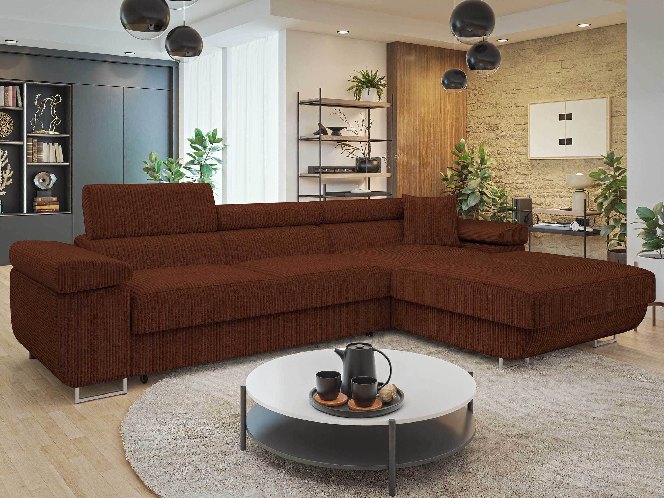 MIRJAN24 Ecksofa Torezio Mini Cord, mit günstig online kaufen