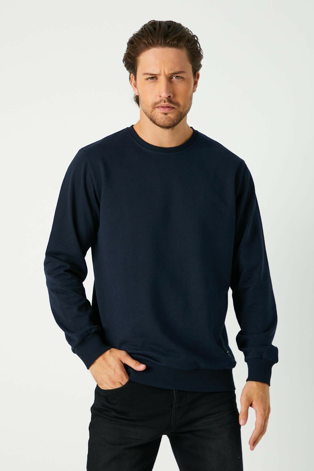 COMEOR Sweatshirt Herren Pullover bequeme Sweater (4-tlg) aus Baumwollmisch günstig online kaufen