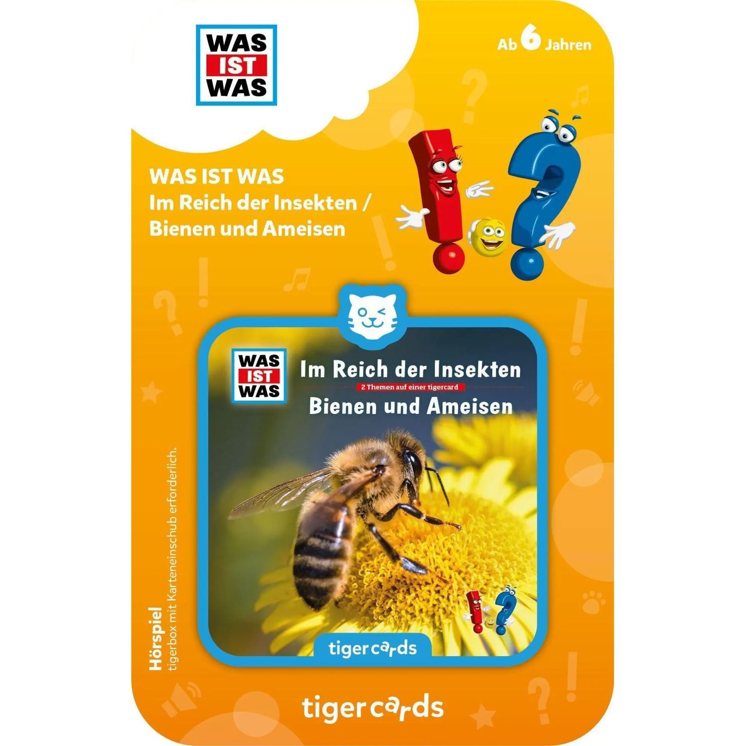 Tiger Media Deutschland GmbH Hörspiel tigercard - WAS IST WAS - Im Reich der Insekten/ Bienen und Ameisen