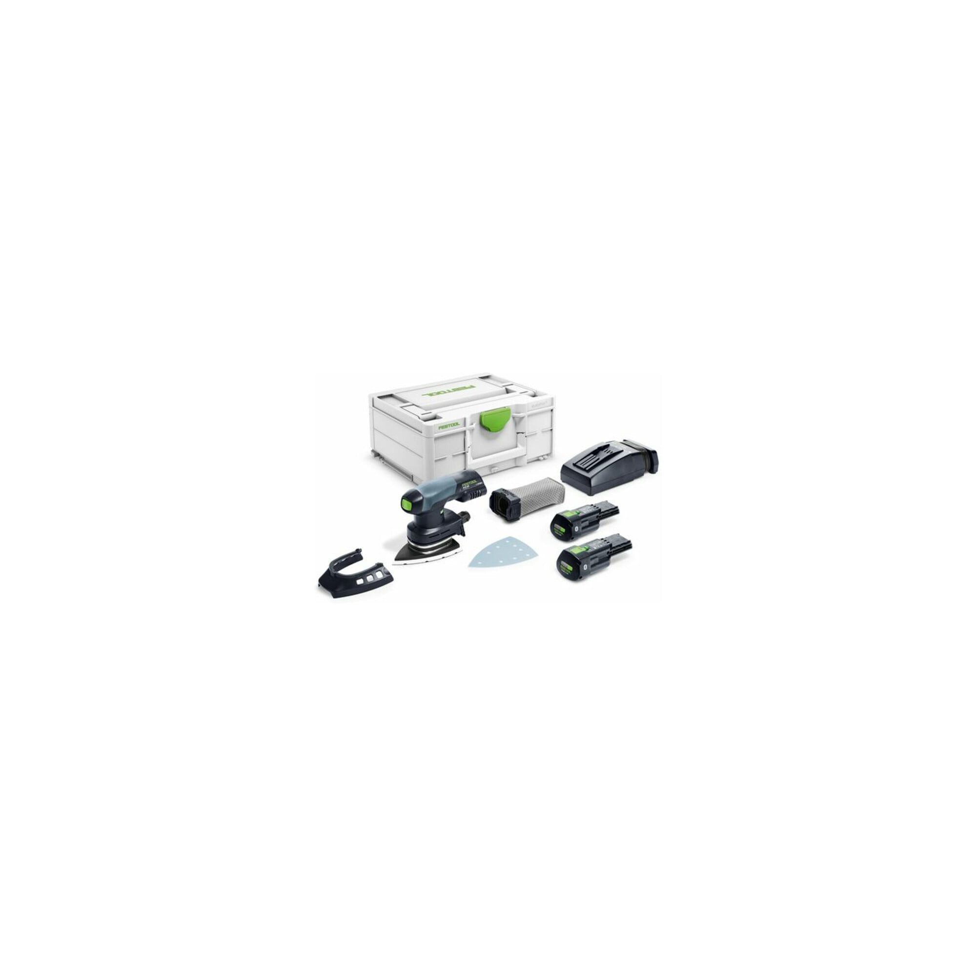 FESTOOL Akku-Multischleifer Festool Akku-Deltaschleifer DTSC 400 3,0 I-Plus