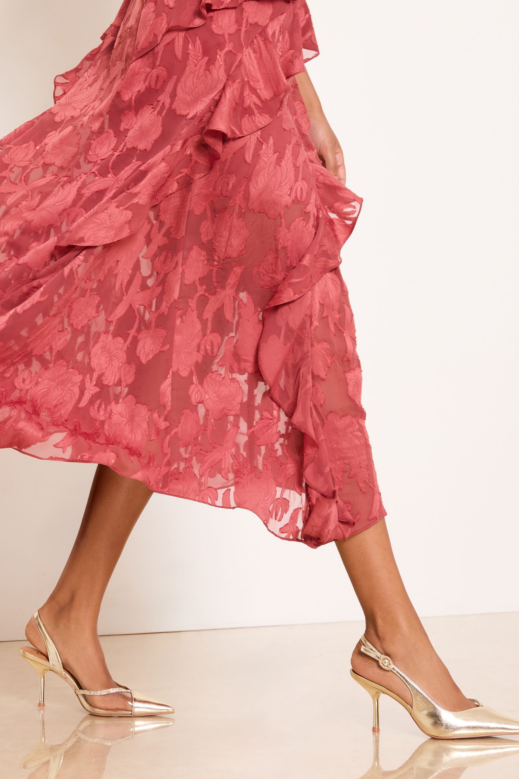 LIPSY Lipsy Stiletto-Pumps mit Strass und Metallic Pumps (1-tlg)