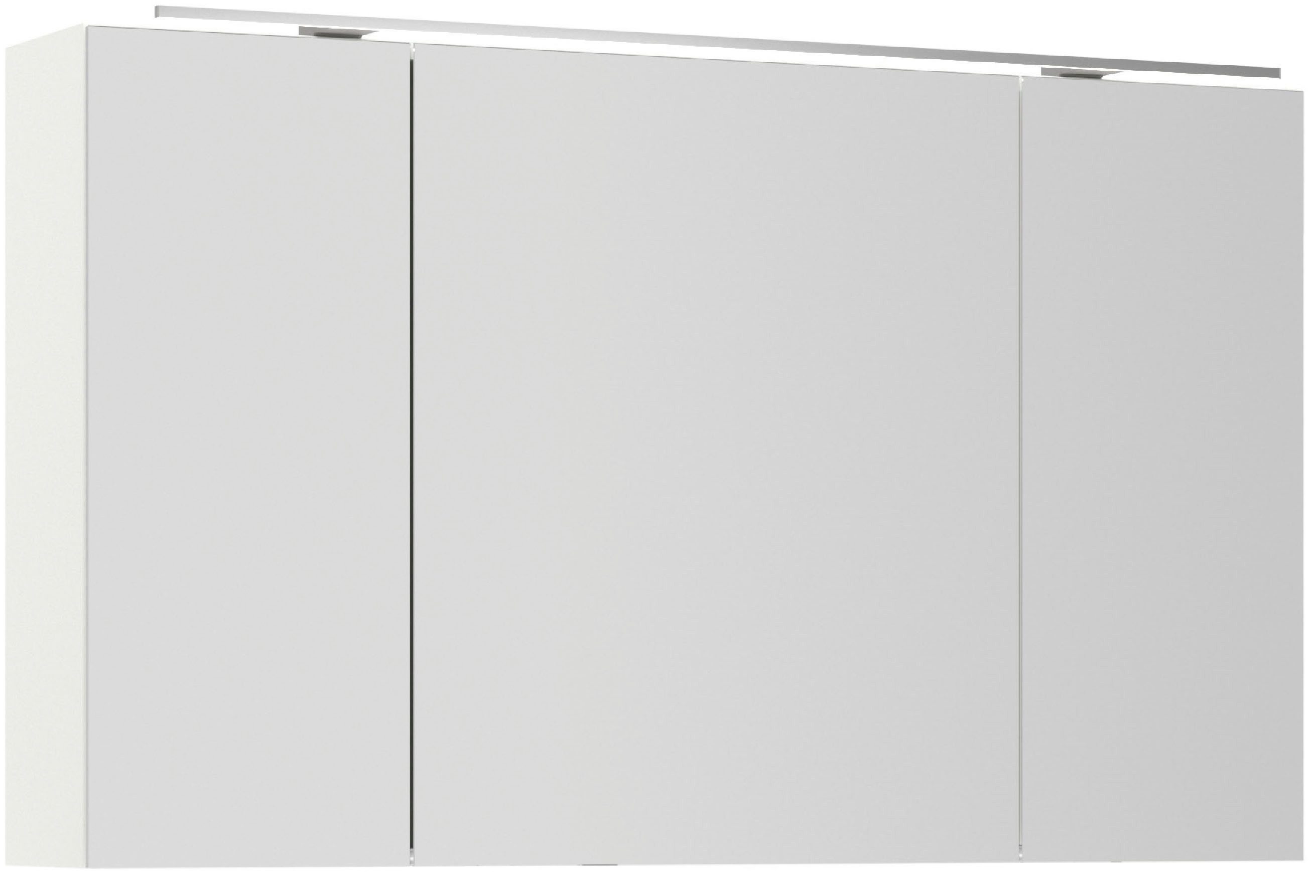 nobilia® Spiegelschrank Prina (inkl. Beleuchtung mit Dimmerfunktion) in Breiten 60, 80, 100 und 120 cm