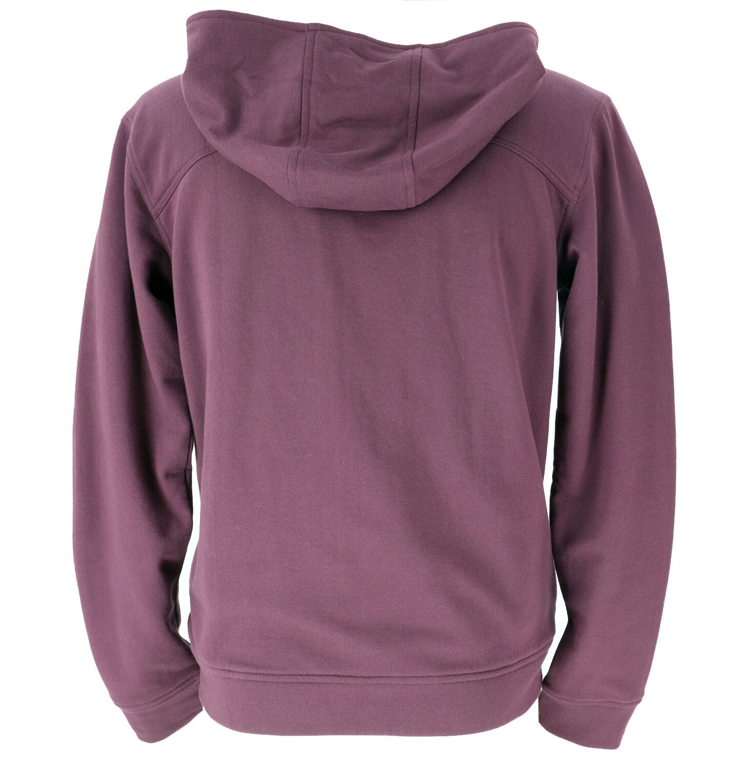 Guru-Shop Strickjacke Goa Jacke, Bio Baumwolle Ethno Hoody - aubergine alternative Bekleidung