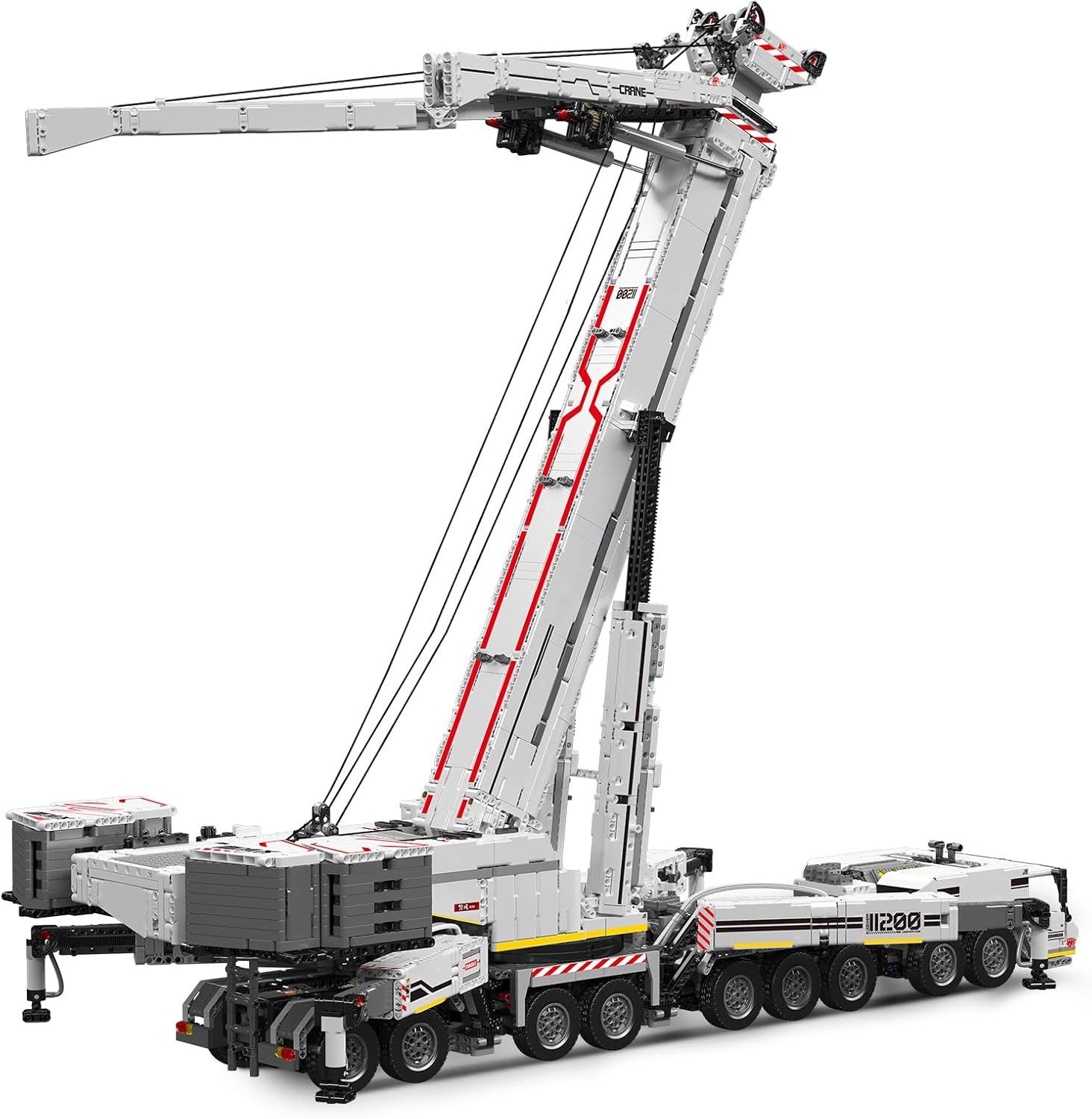 Mould King Mould King 17007 LTM 11200 Autokran mit 8.506 Teilen Konstruktions-Spielset, (8506 St)
