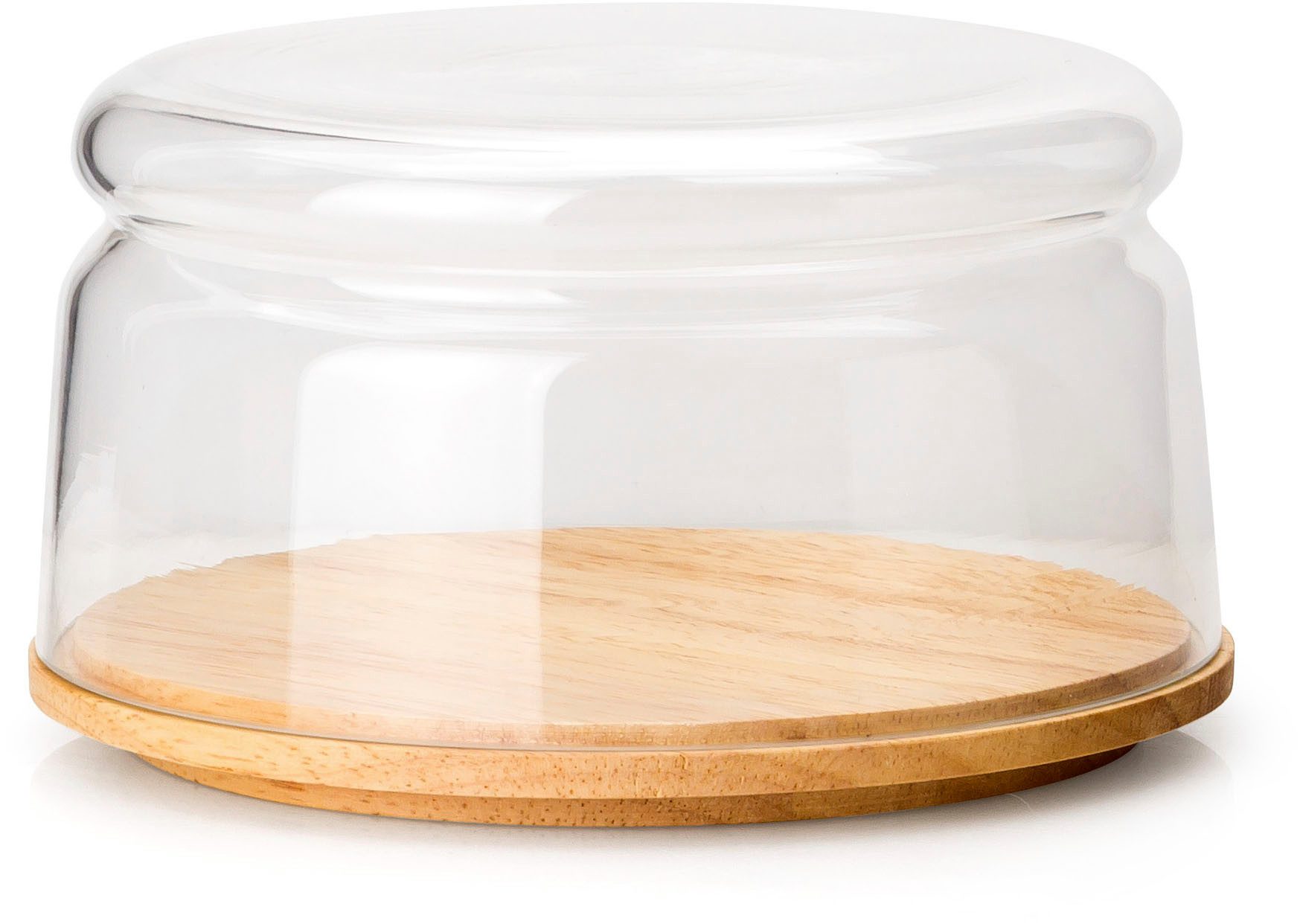 Continenta Käseglocke,(2-tlg) / Schüssel, 2-teilig Ø 16x9cm