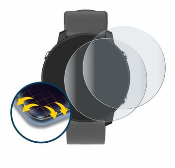 BROTECT Full-Screen Schutzfolie für Shot Scope G5 GPS Watch, Displayschutzfolie, 2 Stück, 3D Curved matt entspiegelt Full-Screen Anti-Reflex