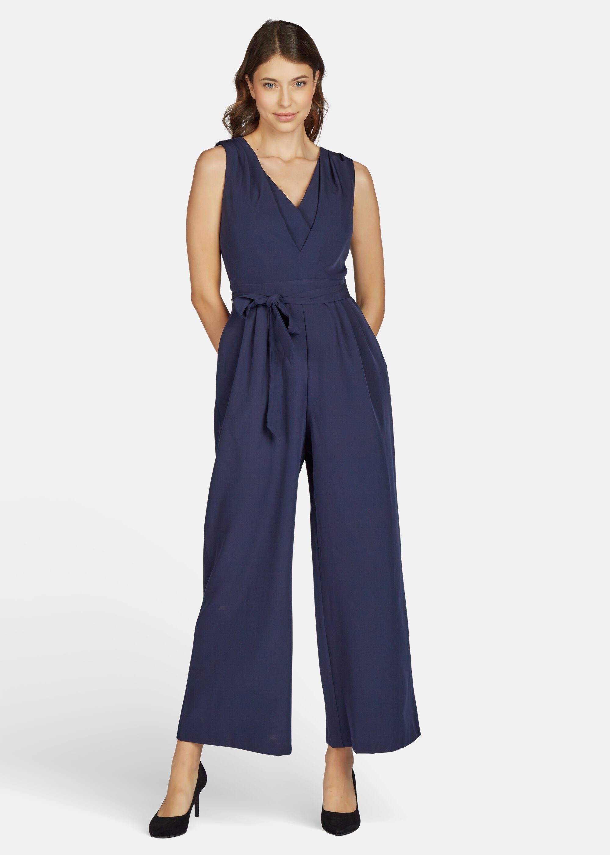 Kleo Jumpsuit im Marlene-Schnitt NAVY