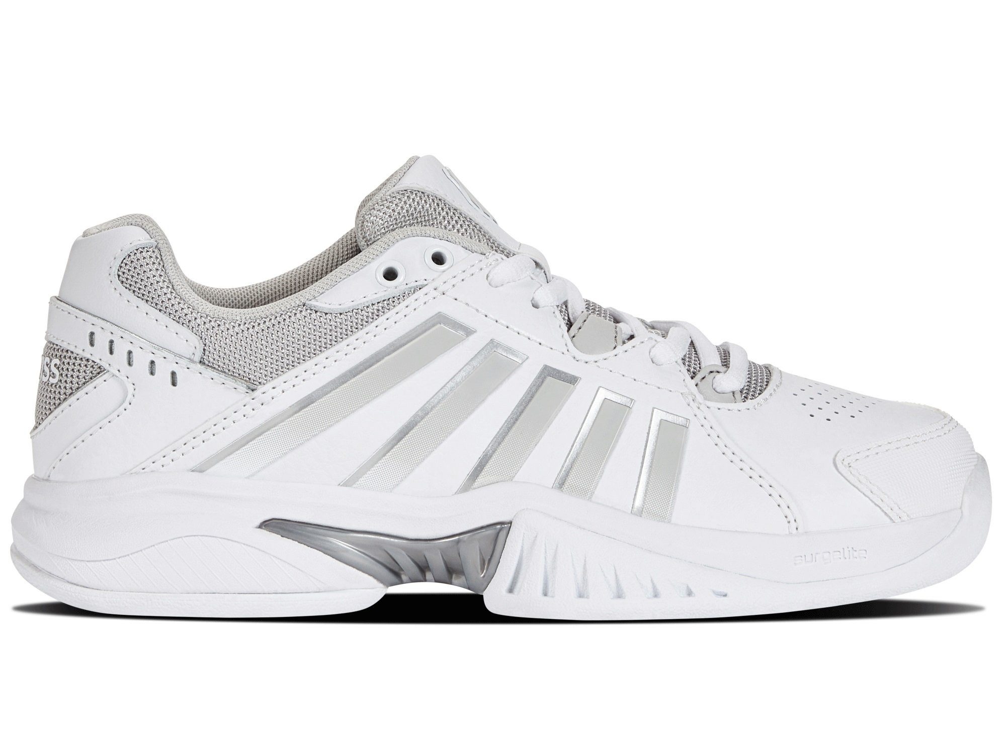 K-Swiss Performance Receiver V Indoor/Carpet/Teppich weiss Damen Tennisschuh