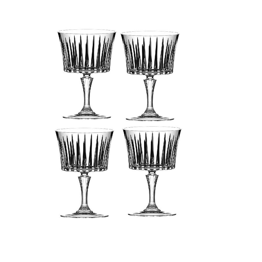 RCR Cocktailglas RCR Timeless Cocktailglas 4er Set, Kristallglas