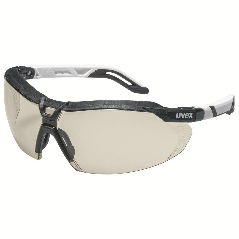 Arbeitsschutzbrille uvex i-5 9183064 Schutzbrille Weiß, Schwarz