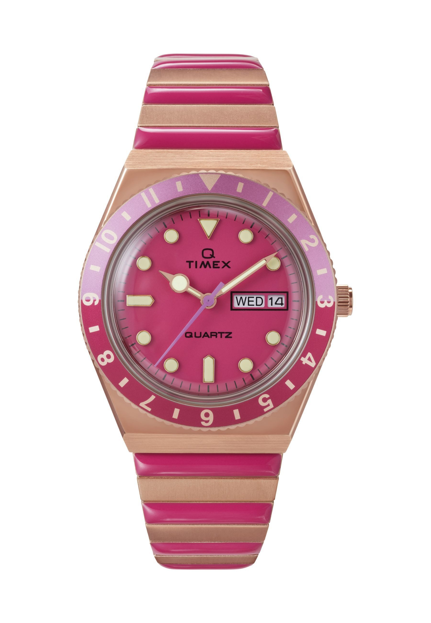 Timex Quarzuhr Q TimexÔøΩ, (1-tlg., Not a set – not applicable to this product), Quarz-Analoguhr