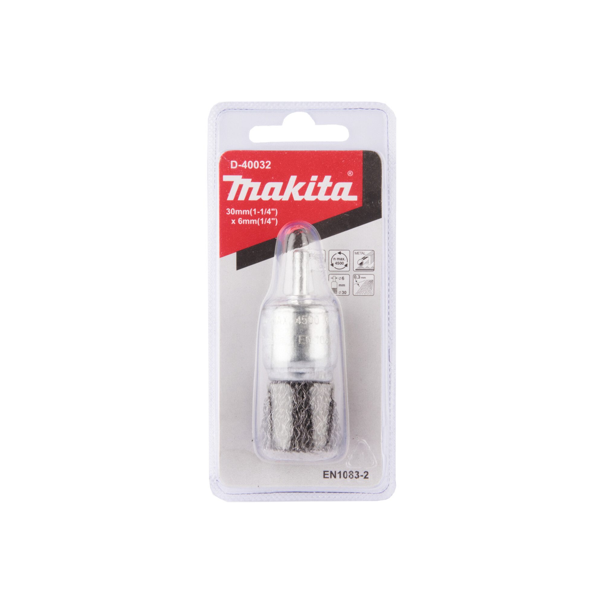 Makita Topfbürsten-Aufsatz Makita Pinselbürste 30mm