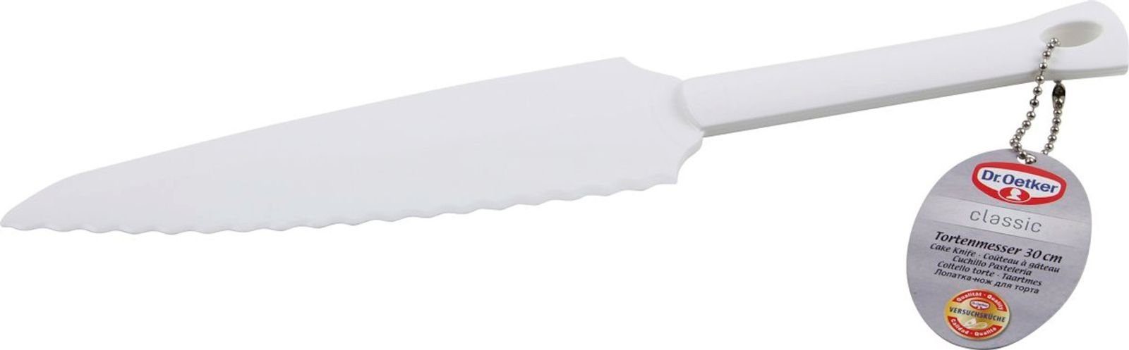 FACKELMANN Kuchenheber Dr. Oetker Tortenmesser Kuchenmesser mit Tortenheber aus Kunststoff
