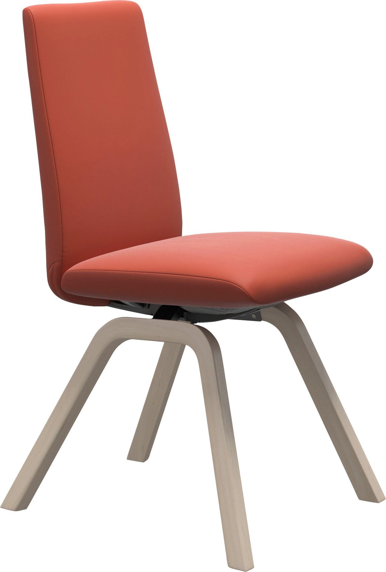 Stressless® Polsterstuhl Laurel, Low Back, Розмір M, mit schräggestellten Beinen in Eiche gekalkt