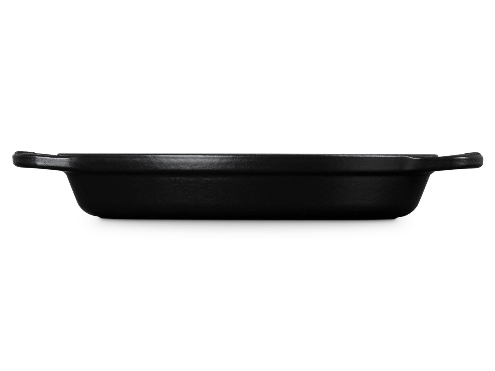 LE CREUSET Backform Backform Signature oval schwarz matt 24cm