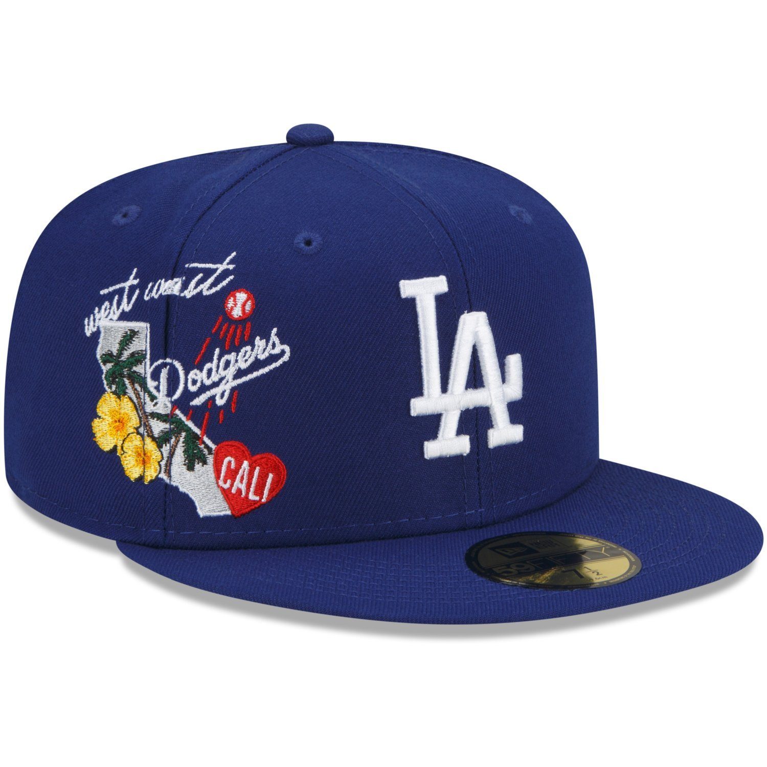 CLUSTER CITY Era Los Angeles Dodgers Cap 59Fifty Fitted New