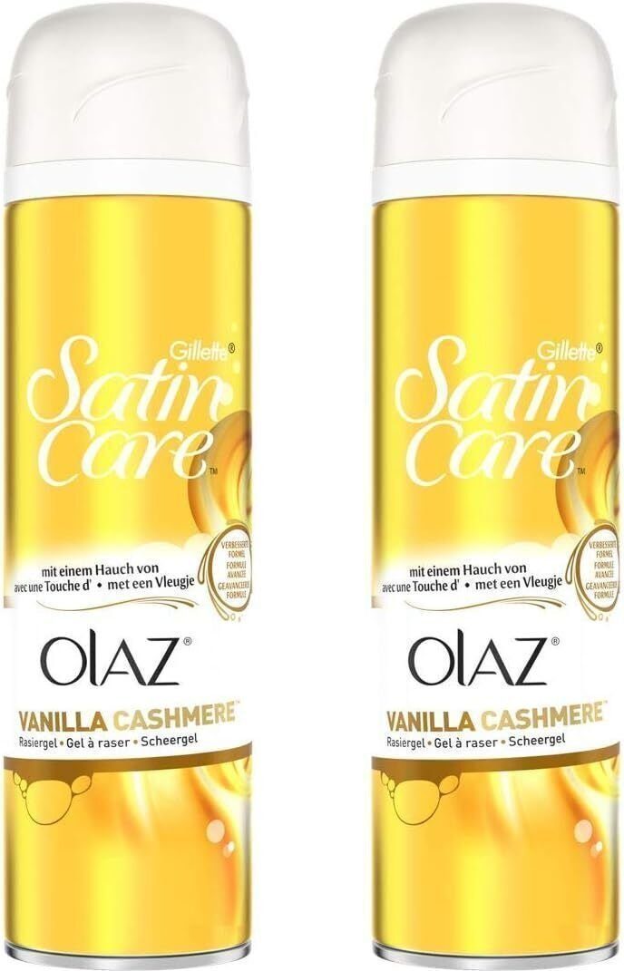Rasierschaum Satin Care Olaz Rasiergel 200ml Rasierschaum Pflege Schaum - 2erPack