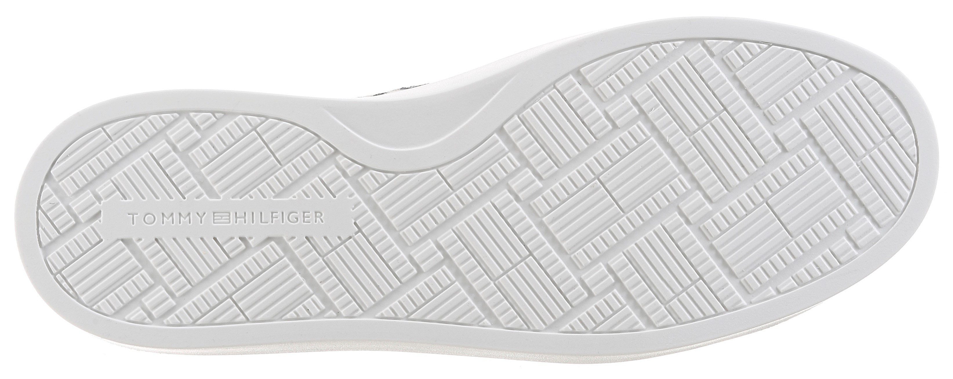 Tommy Hilfiger TH CHIC PLATFORM MONOGRAM Plateausneaker Freizeitzeitschuh, Halbschuh, Schnürschuh mit Allover-Logodruck