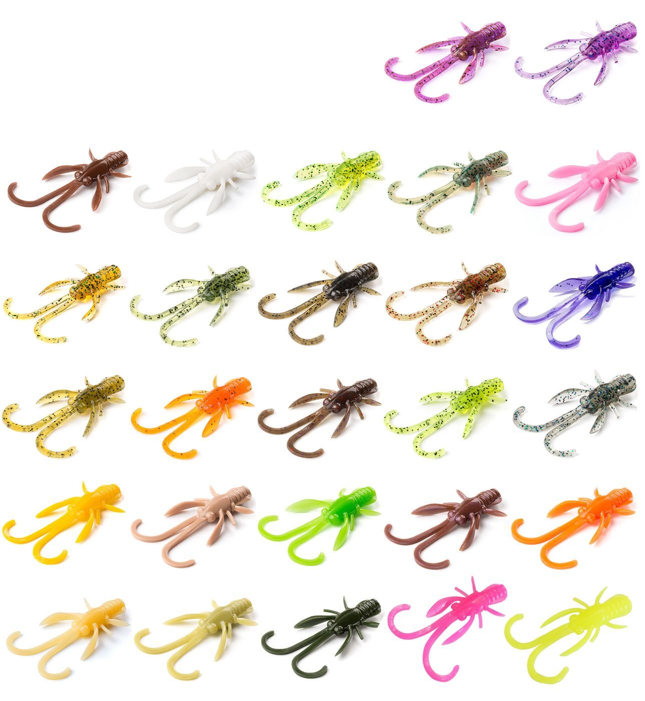 Fishup Kunstköder Fishup Baffi Fly 1,5" 3,8cm - Gummiköder