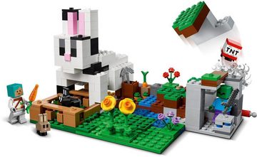 LEGO® Konstruktionsspielsteine Die Kaninchenranch (21181), LEGO® Minecraft™, (340 St)