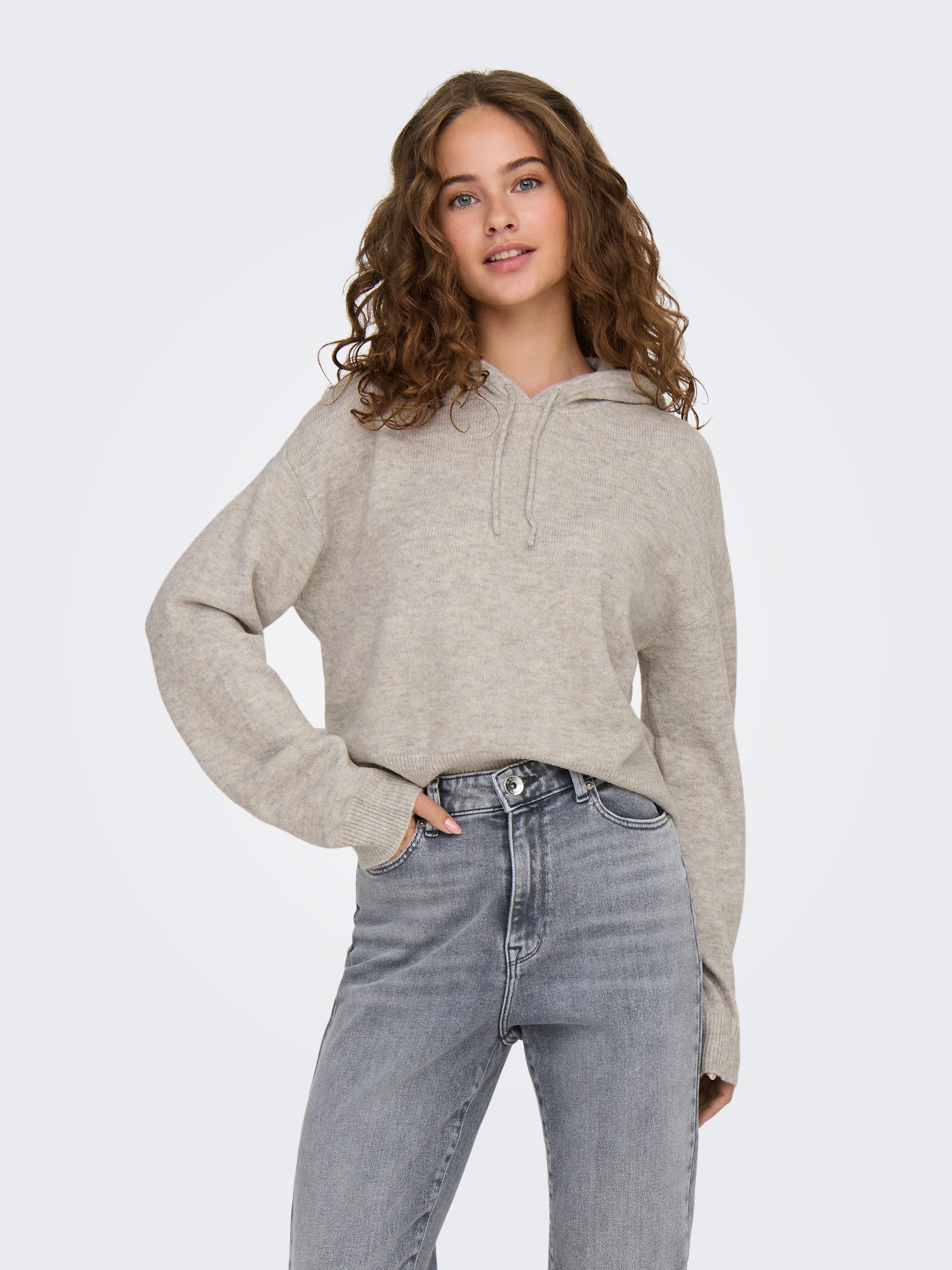 JDY Kapuzenpullover JDYRUE LIFE L/S SHORT günstig online kaufen