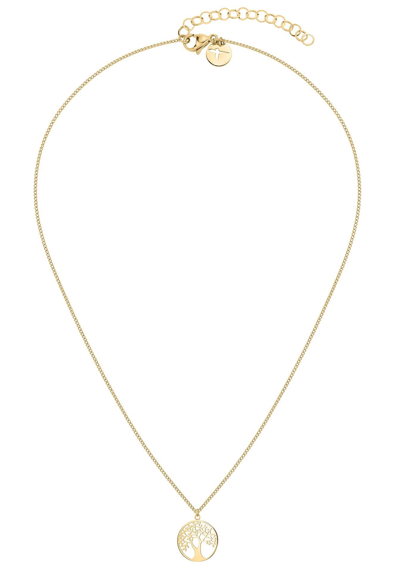 Tamaris Kette mit Anhänger Lebensbaum, ...