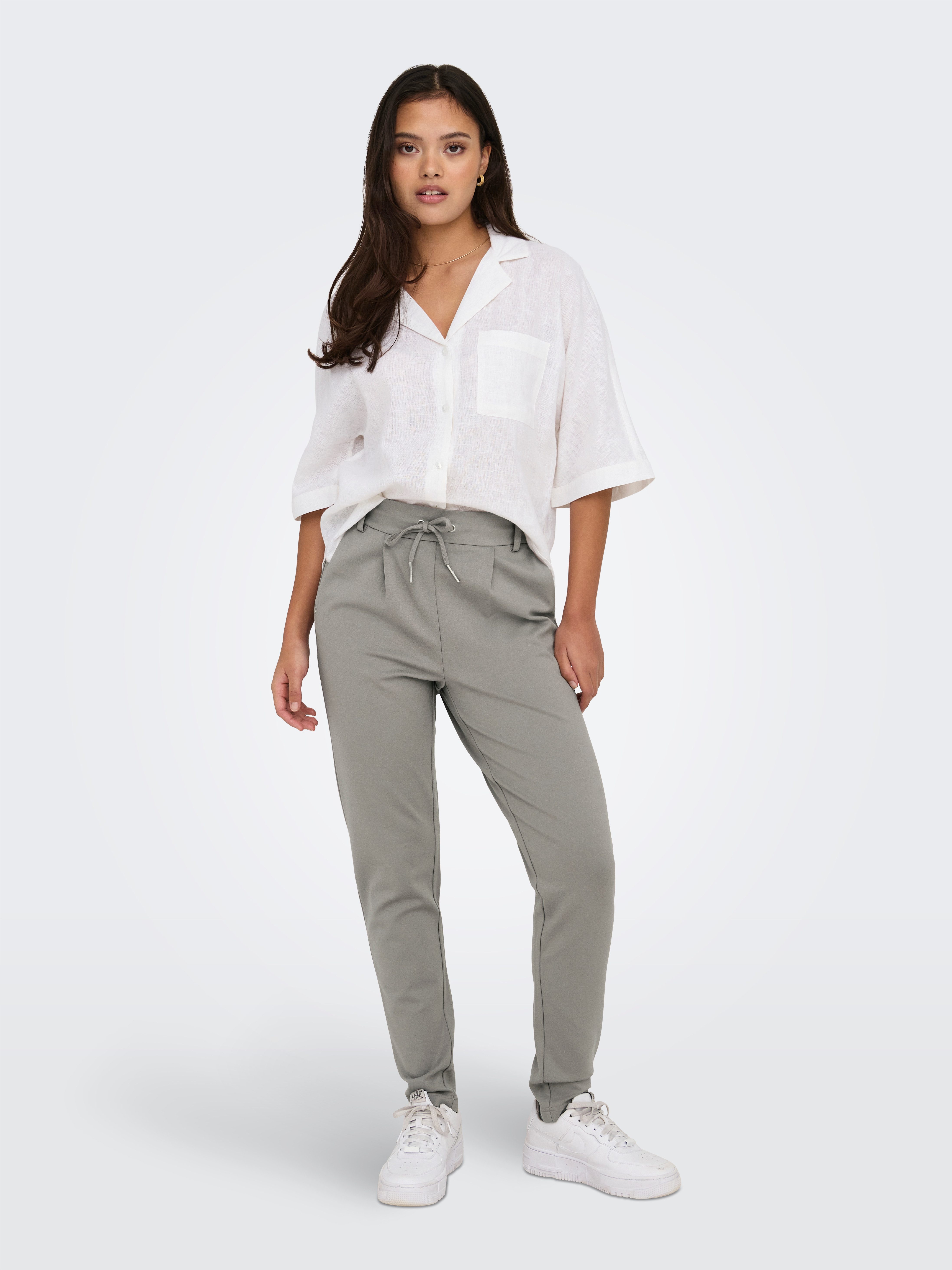 ONLY Jogger Pants ONLPOPTRASH LIFE EASY COL PANT PNT NOOS Viskosemischung, regular fit